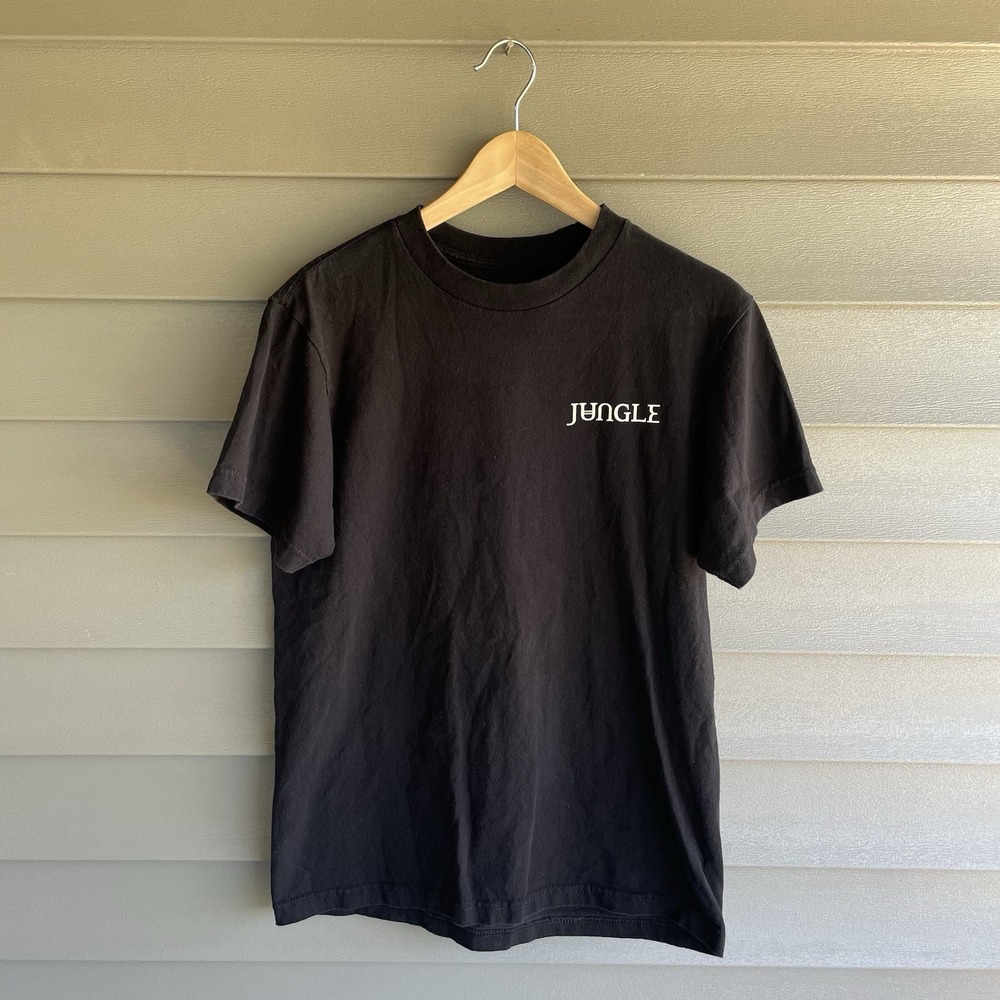 Jungle Volcano World Tour 2024 T Shirt Medium Black Band Concert Tee